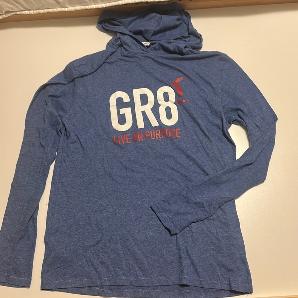Alternative Hooded Long Sleeve Shirt with GR81 Logo